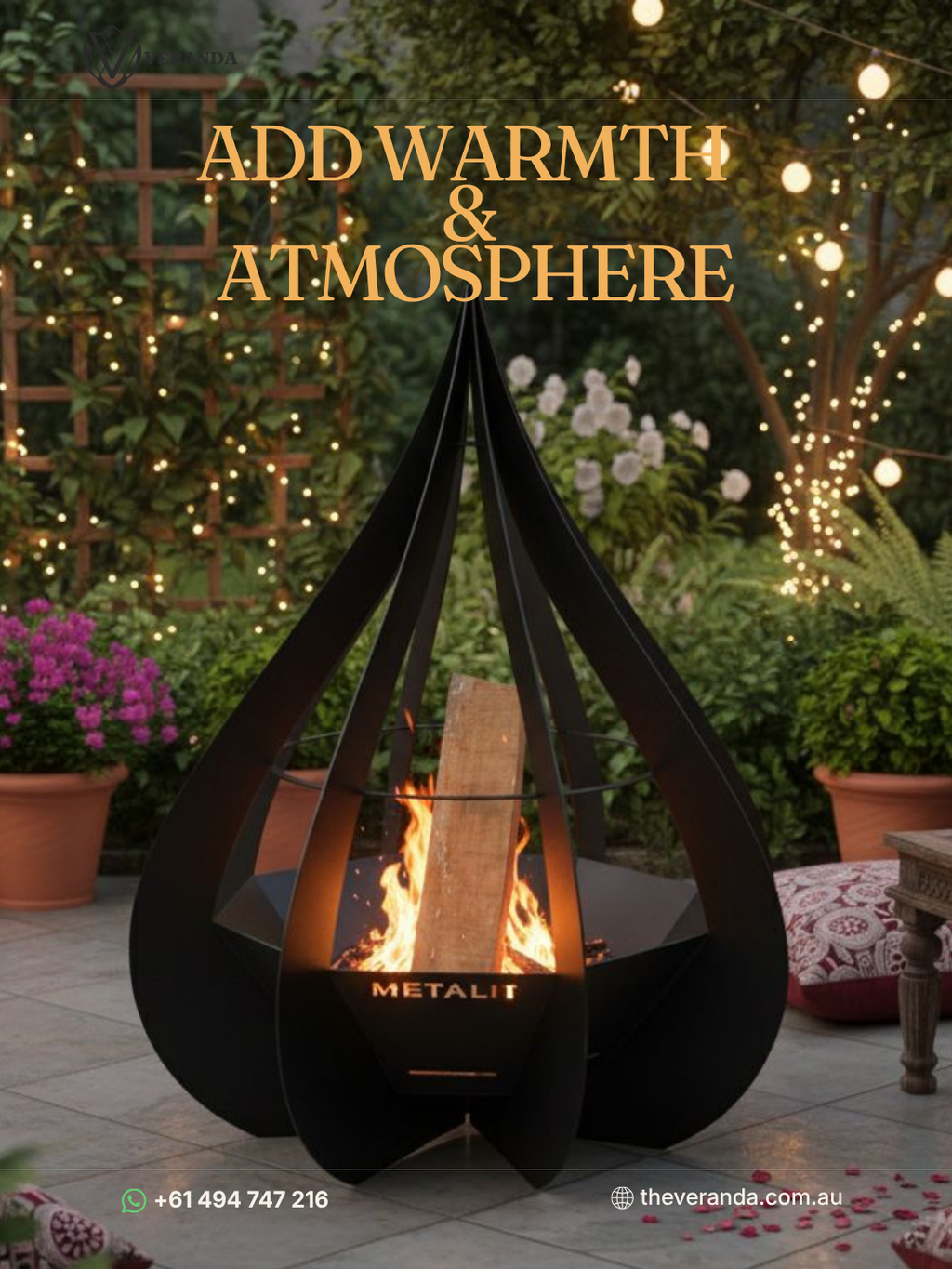 Flowerbud Fire Pit
