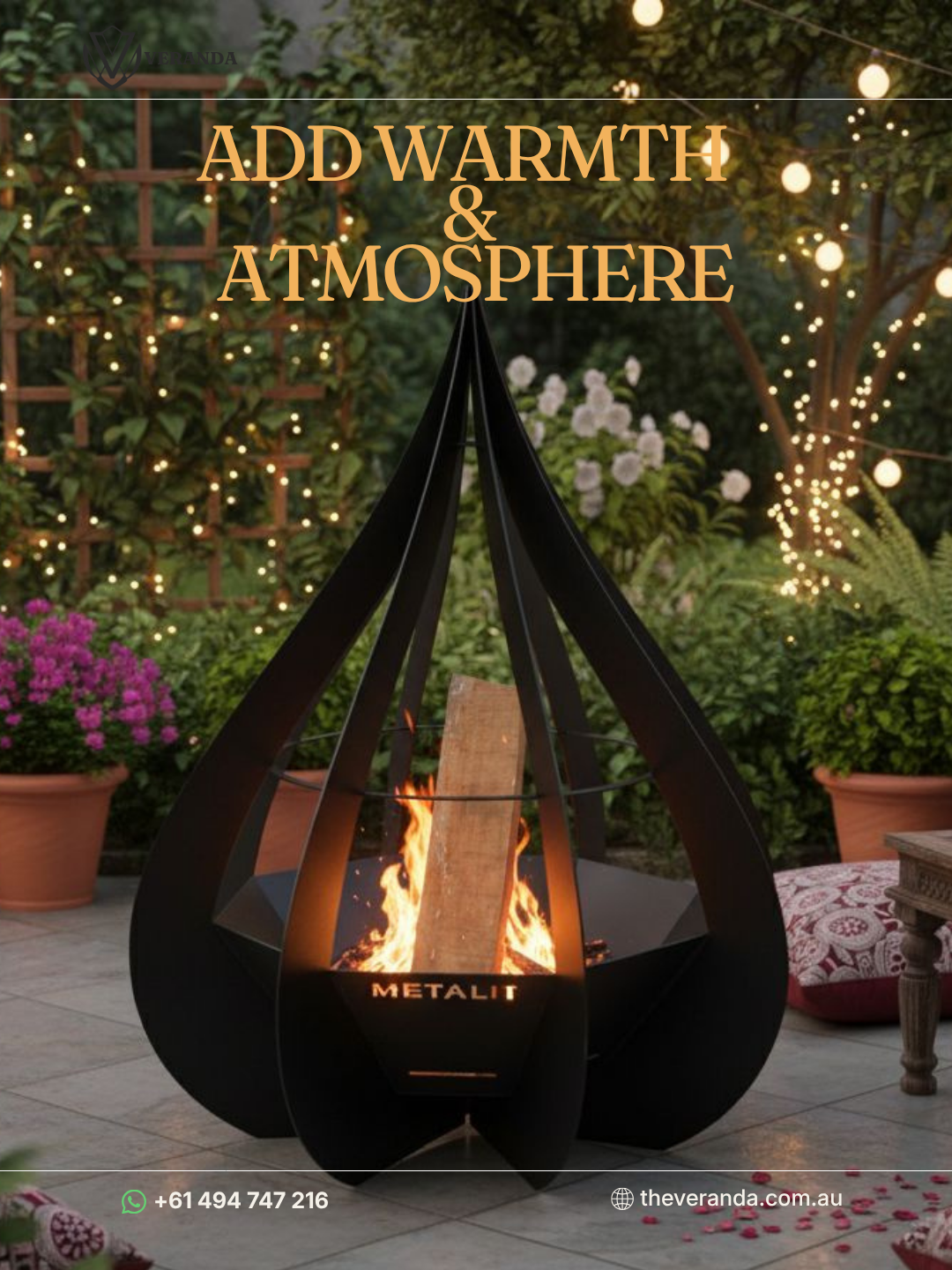Flowerbud Fire Pit