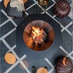 Diamond Frame Fire Pit