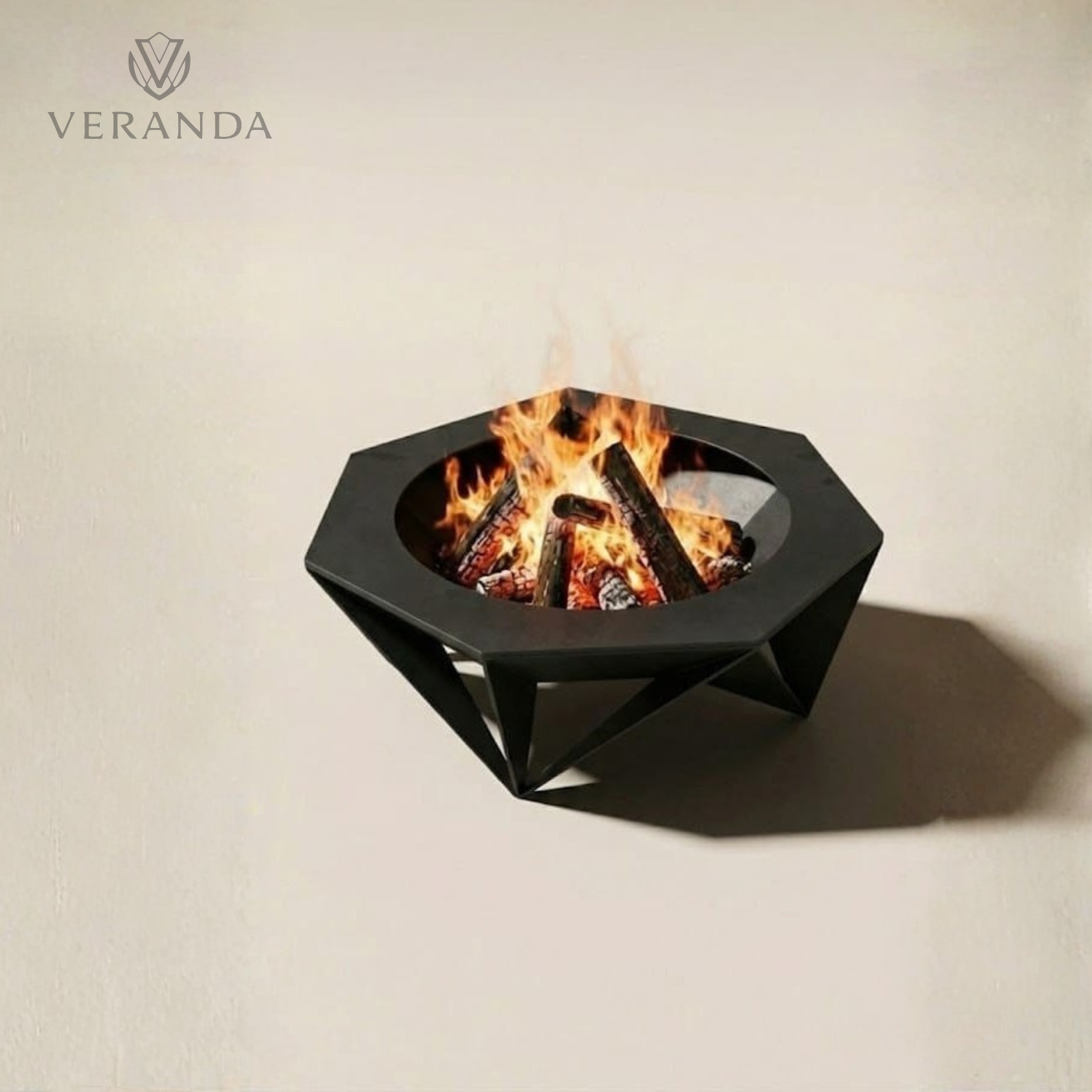 Diamond Frame Fire Pit