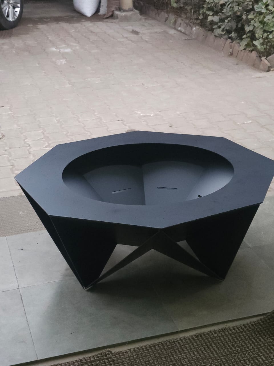 Diamond Frame Fire Pit