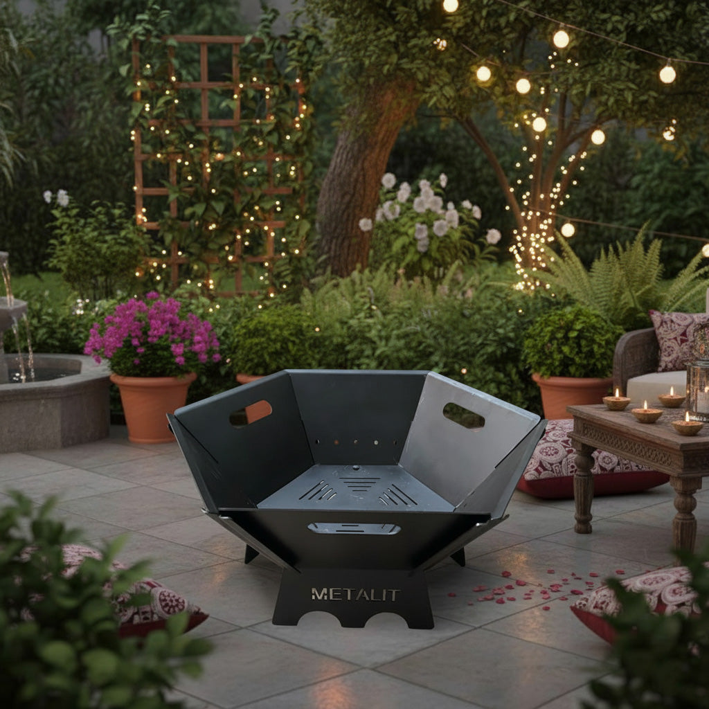 Hexa Basket Fire Pit