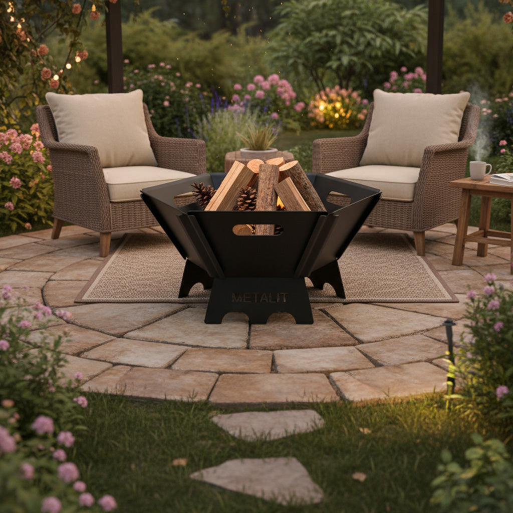 Hexa Basket Fire Pit