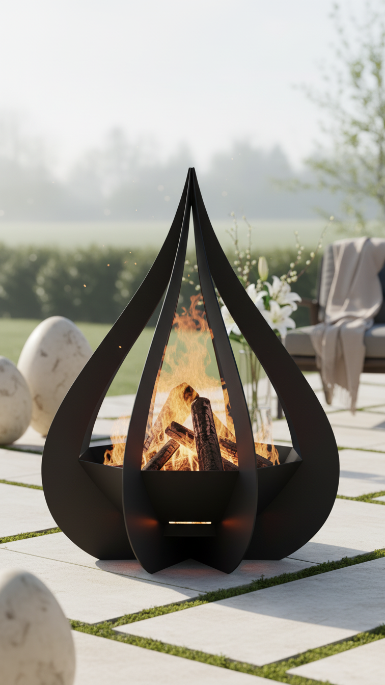 Flowerbud Fire Pit