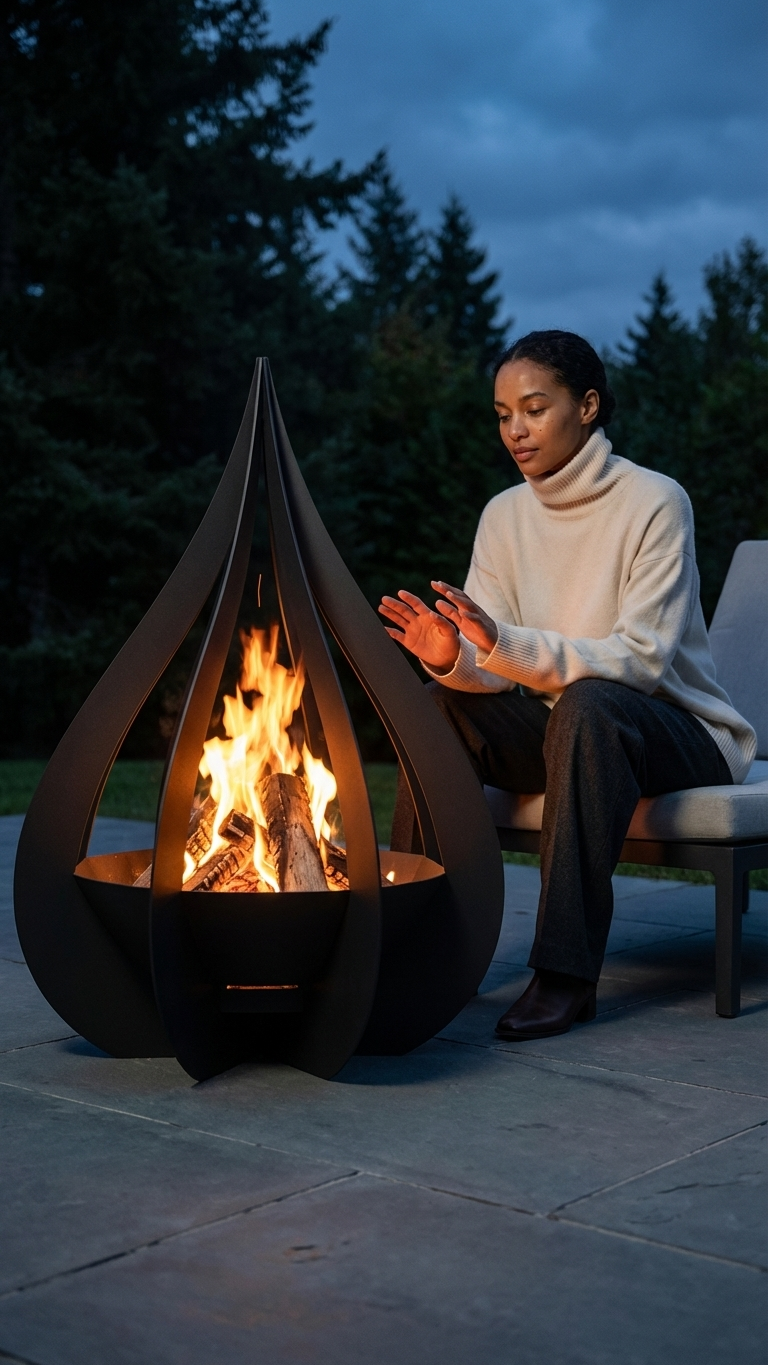 Flowerbud Fire Pit