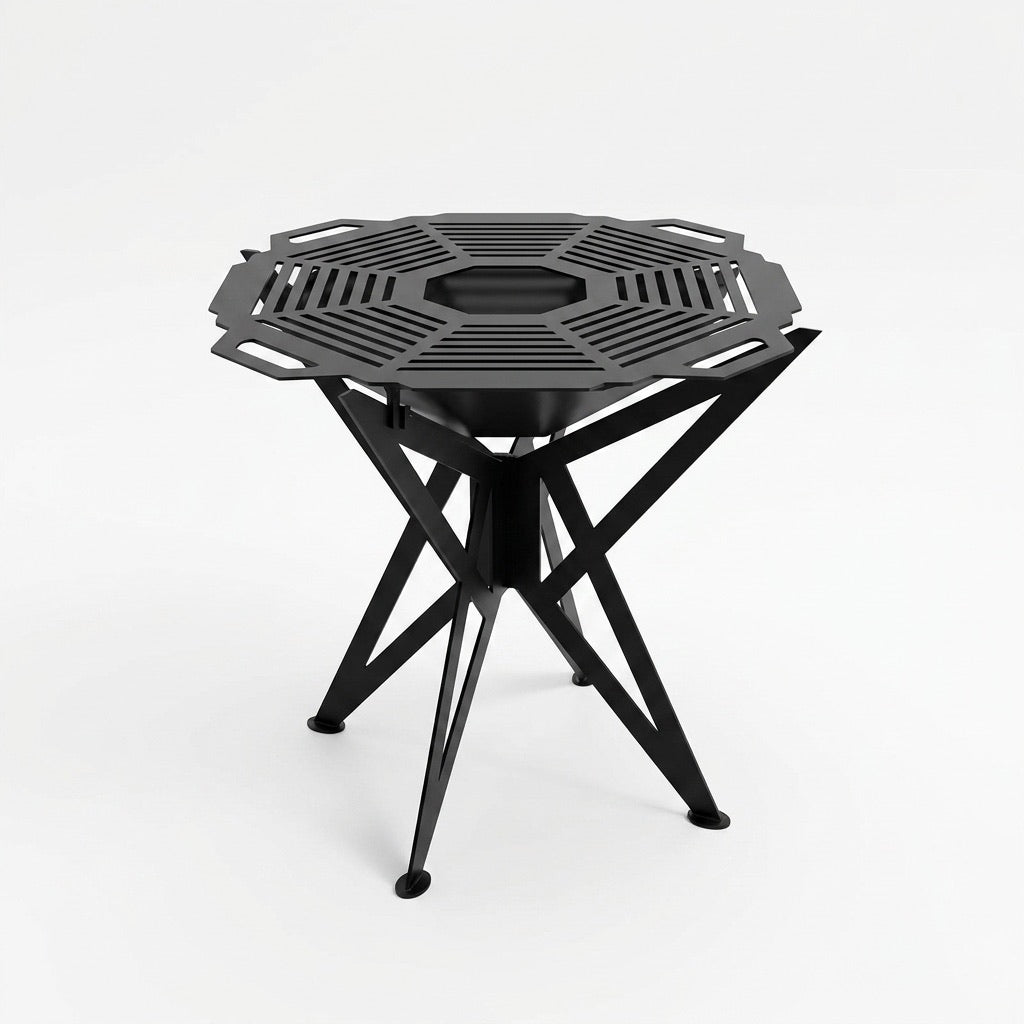 Tri-cross Fire Pit