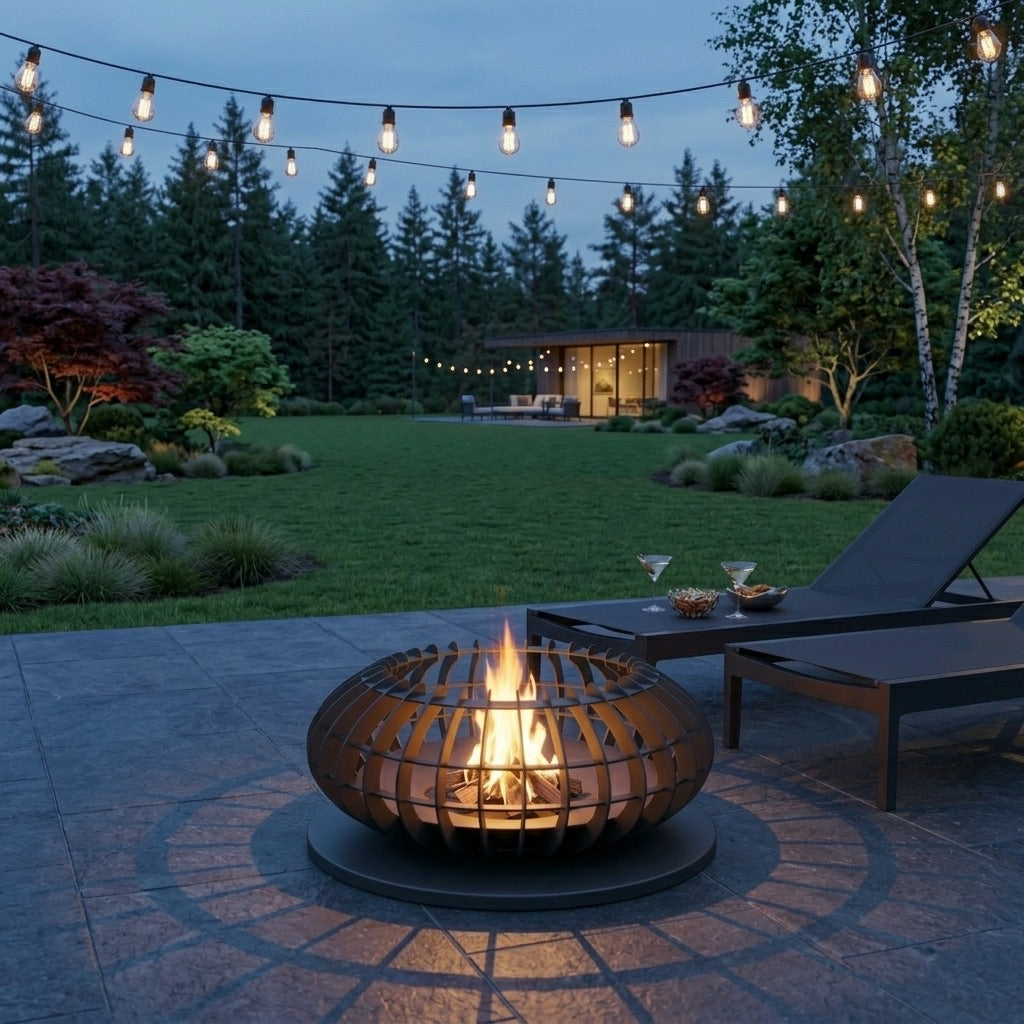 Glow Orb Fire Pit