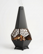 Honeycomb Chiminea Fire Pit