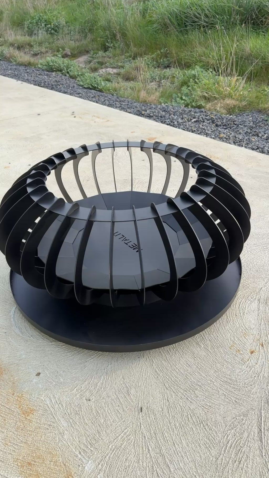 Glow Orb Fire Pit