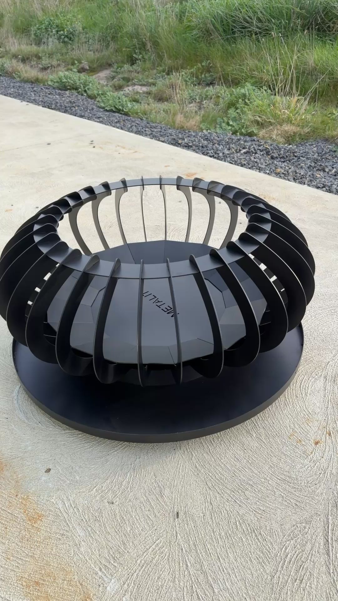 Glow Orb Fire Pit
